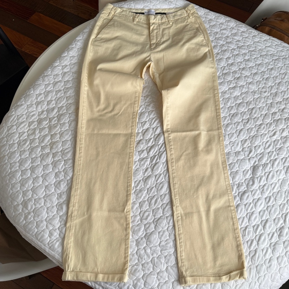 Gant Rugger Summer Chino in Light Yellow / Creme Size 30/34